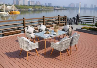 Ensemble Repas d'Extérieur 7 Pièces Julie