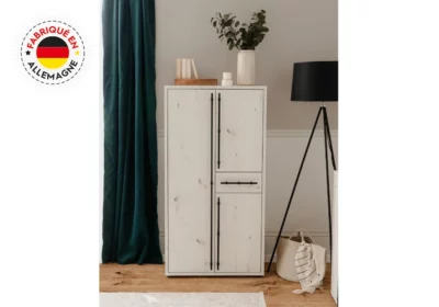 Meuble de Rangement Haut 3 Portes 1 Tiroir (Collection Almo) Meubles Votre Magasin de Meuble et Électroménager à La Réunion ! 3 Meuble de Rangement Haut 3 Portes 1 Tiroir (Collection Almo)