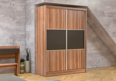 Armoire 2 Portes Coulissantes (Collection Queen) Armoires, Commodes & Chevets Votre Magasin de Meuble et Électroménager à La Réunion !