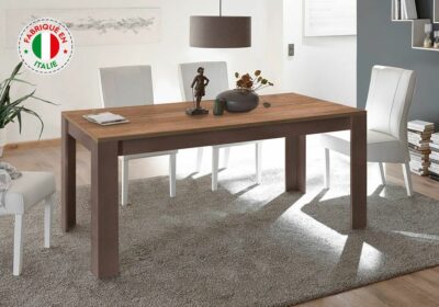 Table à Manger 4 Pieds (Collection Zaria Bronze/Mercure) DESTOCKAGE WEB Votre Magasin de Meuble et Électroménager à La Réunion !