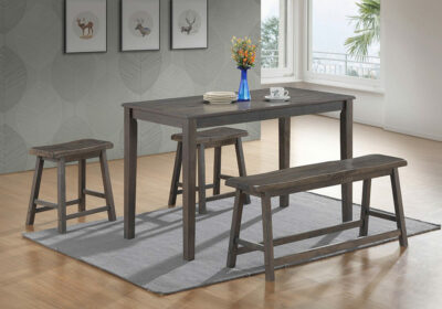 Ensemble Table Haute + 4 Tabourets Salles à Manger Votre Magasin de Meuble et Électroménager à La Réunion ! 3 commander ensemble table haute st denis 974 réunion