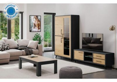 Meuble TV 2 Tiroirs (Collection Salle à Manger Wiva) Meubles Votre Magasin de Meuble et Électroménager à La Réunion !