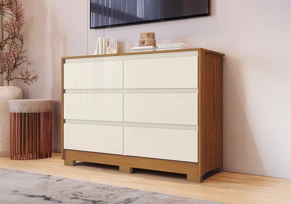 Commode 6 Tiroirs Armoires, Commodes & Chevets Votre Magasin de Meuble et Électroménager à La Réunion !