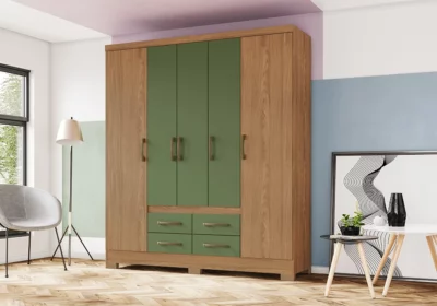 Armoire 5 Portes avec 4 Tiroirs Armoires, Commodes & Chevets Votre Magasin de Meuble et Électroménager à La Réunion ! 2 acheter armoire saint denis 974 reunion