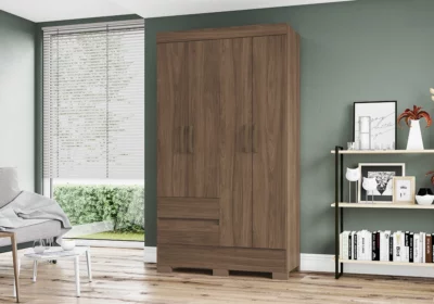 Armoire 4 Portes 2 Tiroirs Castanho Armoires, Commodes & Chevets Votre Magasin de Meuble et Électroménager à La Réunion ! 3 acheter armoire saint denis 974 reunion