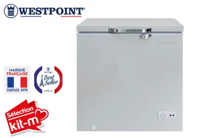 Congélateur Coffre 140L Silver Westpoint (WBXN-15E24.ELS) Congélateurs Votre Magasin de Meuble et Électroménager à La Réunion ! 3 acheter congélateur saint denis 974 reunion