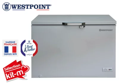 Congélateur Coffre 282L Westpoint Silver (WBXN-31E21/24.ELS) Congélateurs Votre Magasin de Meuble et Électroménager à La Réunion ! acheter congélateur saint denis 974 reunion
