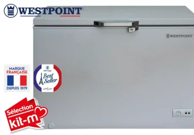 Congélateur Coffre 190L Silver Westpoint (WBXN-21E24.ELS) Congélateurs Votre Magasin de Meuble et Électroménager à La Réunion ! 2 acheter congélateur sainte suzanne 974 reunion