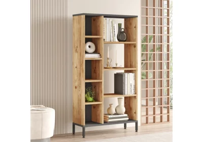 Bibliothèque Industrielle Evia Meubles Votre Magasin de Meuble et Électroménager à La Réunion ! 2 Bibliothèque Industrielle Evia