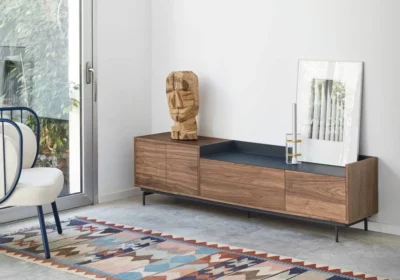 Meuble TV 3 Portes 2 Tiroirs Valley DESTOCKAGE WEB Votre Magasin de Meuble et Électroménager à La Réunion !