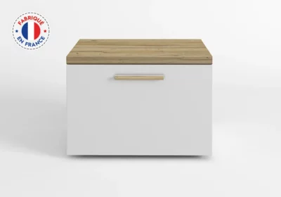 Chevet 1 Tiroir (Collection Mia) Armoires, Commodes & Chevets Votre Magasin de Meuble et Électroménager à La Réunion ! 2 Chevet 1 Tiroir (Collection Mia)