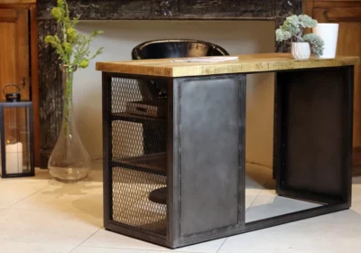 acheter bureau en bois de manguier le port 974 reunion