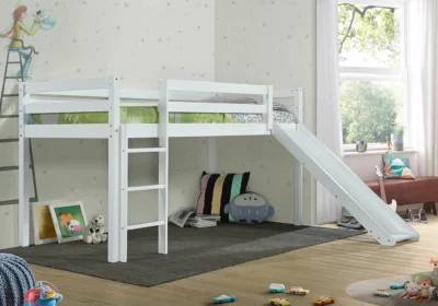Lit Enfant avec Toboggan Sasa 90x190cm Chambres Enfant Votre Magasin de Meuble et Électroménager à La Réunion ! 3 Lit Enfant avec Toboggan Sasa 90x190cm