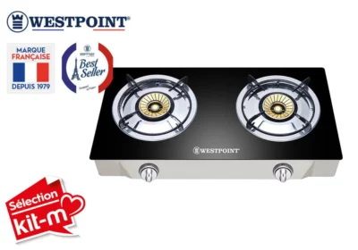 Réchaud 2 Feux Gaz Westpoint (WTIL-2819.GIGR)