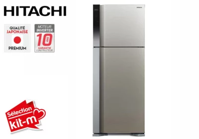 Réfrigérateur 2 Portes 510L Gris Brillant Hitachi (RV611PRU0) Électroménager Votre Magasin de Meuble et Électroménager à La Réunion ! 4 acheter réfrigérateur savannah réunion 974