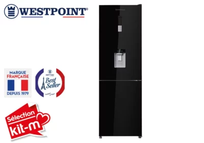 Combiné 2 Portes 322L avec Distributeur d'Eau Westpoint (WCN-35F22.EWDGN)