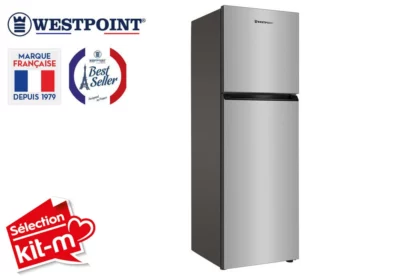 Réfrigérateur 2 Portes Gris 249L Westpoint (WNTW27F23.EI) Électroménager Votre Magasin de Meuble et Électroménager à La Réunion ! 3 Réfrigérateur 2 Portes Gris 249L Westpoint (WNTW27F23.EI)