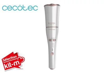 Fer à Boucler Kératine Automatique Surfcare 800 Magic Waves Pro Cecotec (04216)