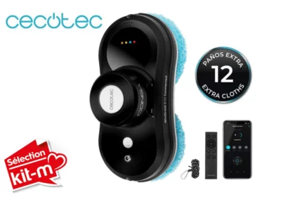 Robot Nettoie-Vitres Conga Connecté WinDroid 870 Connected T Cecotec (8057)