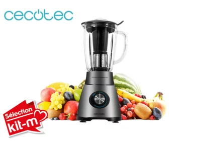 Blender Mixeur Power Black Titanium 1800W Cecotec (04100)