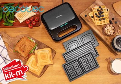 Croque Gaufre Grill 3en1 Rock'n Toast Cecotec (03228)