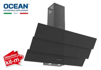 Hotte Murale Inclinée 90cm Ocean (ODCHR95BGCFCE)