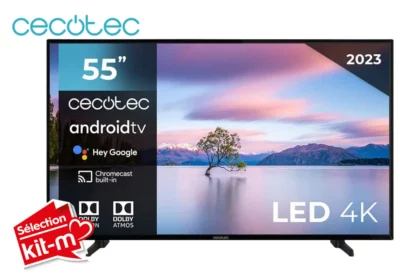 TV LED 4K 139cm Cecotec (ALU00055S) PROMO ! Votre Magasin de Meuble et Électroménager à La Réunion ! 2 TV LED 4K 139cm Cecotec (ALU00055S)