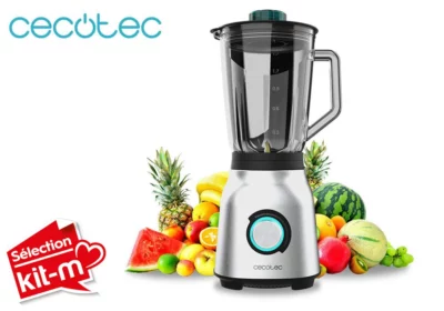 Blender Verre Power Black Titanium 1800MAX Wizard Cecotec (4382) Boissons (Café, Thé, Jus) Votre Magasin de Meuble et Électroménager à La Réunion ! 2 Blender Verre Power Black Titanium 1800MAX Wizard Cecotec (4382)