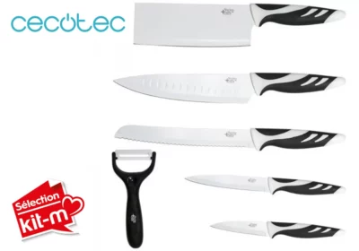 Set de 6 Couteaux de Cuisine Swiss Chef Cecotec (1023) Cuisine Votre Magasin de Meuble et Électroménager à La Réunion ! Set de 6 Couteaux de Cuisine Swiss Chef Cecotec (1023) Cuisine Votre Magasin de Meuble et Électroménager à La Réunion !