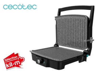 Gril Électrique 2000W Rock'nGrill Stone Ceramic Mix&Grill Cecotec (3193)