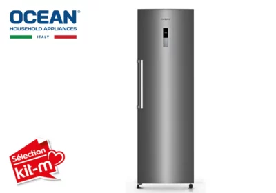 Congélateur Armoire 1 Porte Dark Inox Ocean (OVK270NF)