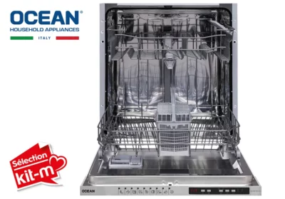 Lave-Vaisselle 60cm Tout Intégrable 12 Couverts Ocean (ODI912FIX3)