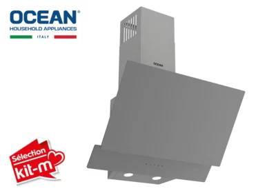 Hotte Murale Inclinée 90cm Ocean (ODCHR95GGT ) Cuisson Votre Magasin de Meuble et Électroménager à La Réunion ! 4 Hotte Murale Inclinée 60cm Ocean (ODCHR65GGT)