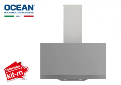 Hotte Murale Inclinée 90cm Ocean (ODCHR95GGT ) Cuisson Votre Magasin de Meuble et Électroménager à La Réunion ! 3 Hotte Murale Inclinée 90cm Ocean (ODCHR95GGT )