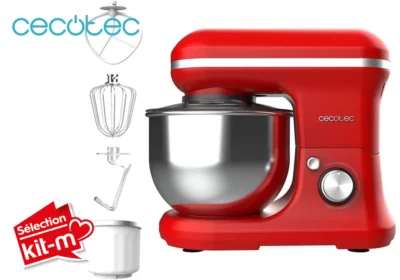 Robot Pâtissier 5 Fonctions + Accessoires Sorbetière Cecomixer Merengue 5L 1200 Glace Cecotec (3901-3903)