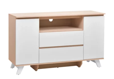 Meuble TV 2 Portes 2 Tiroirs Arsen