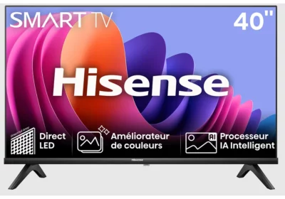 TV LED TV FHD/Smart TV 40″100cm Hisense (40A4N)