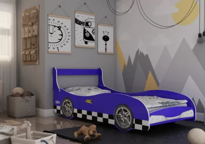Lit 90x190cm Rally Bleu Chambres Enfant Votre Magasin de Meuble et Électroménager à La Réunion ! 3 Lit 90x190cm Rally Bleu