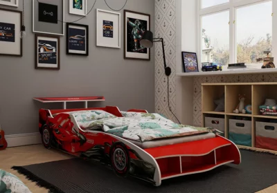 Lit 90x190cm F1 Rouge