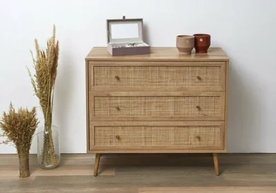 Console 2 Tiroirs (Collection Bali) Meubles Votre Magasin de Meuble et Électroménager à La Réunion ! 5 Commode 3 Tiroirs (Collection Bali)