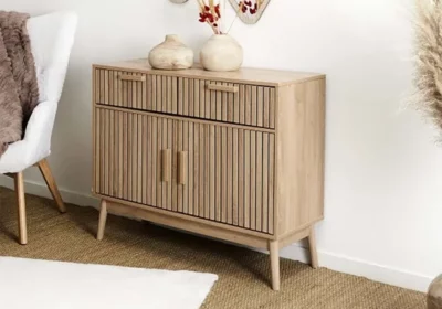 Console 2 Tiroirs (Collection Klaus) Meubles Votre Magasin de Meuble et Électroménager à La Réunion ! 5 Buffet 2 Portes 2 Tiroirs (Collection Klaus)