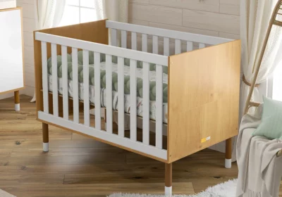 Lit Bébé UP Blanc 120x60cm