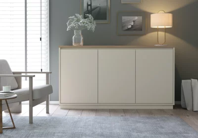 Bahut Bas 3 Portes (Collection Loreta) Meubles Votre Magasin de Meuble et Électroménager à La Réunion ! 3 Bahut Bas 3 Portes (Collection Loreta)