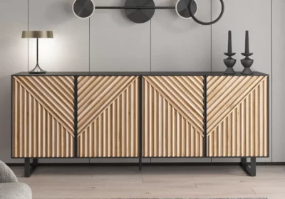 Bahut Bas 3 Portes (Collection Loreta) Meubles Votre Magasin de Meuble et Électroménager à La Réunion ! 5 Buffet Bas 4 Portes (Collection Alana)