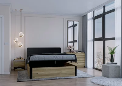 Lit Coffre 160x200cm Eliza Chambres à Coucher Votre Magasin de Meuble et Électroménager à La Réunion ! 3 Lit Coffre 160x200cm Eliza