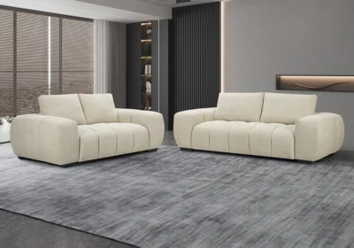 Salon 3 Places +2 Places Beige Hivra