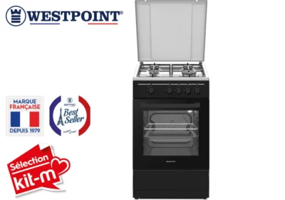 Meuble TV Bergen Meubles Votre Magasin de Meuble et Électroménager à La Réunion ! 5 Cuisinière 4 Feux Gaz Westpoint (WCBM5640GFIXN)