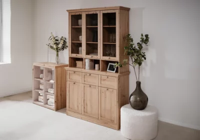 Buffet 6 Portes 3 Tiroirs (Collection Timber)