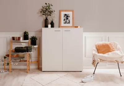 Buffet Bas 4 Portes 4 Tiroirs (Collection Timber) Meubles Votre Magasin de Meuble et Électroménager à La Réunion ! 5 Meuble Chaussures Blanc 2 Portes Satos