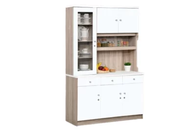 Buffet de Cuisine 6 Portes 3 Tiroirs KS Ensembles Cuisine Votre Magasin de Meuble et Électroménager à La Réunion ! 2 Buffet de Cuisine 6 Portes 3 Tiroirs KS